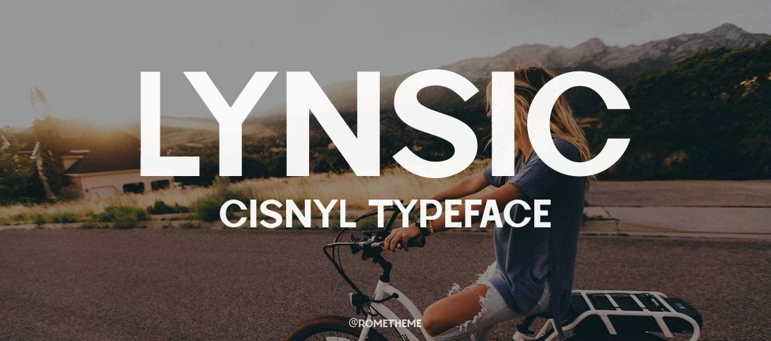 Lynsic Cisnyl Font