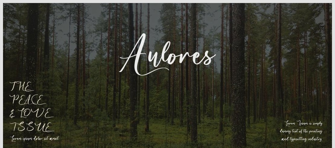 Aulores Font