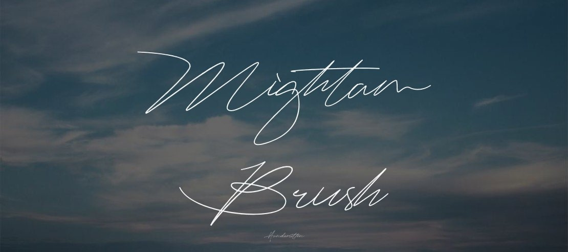 Mightam Brush Font Family