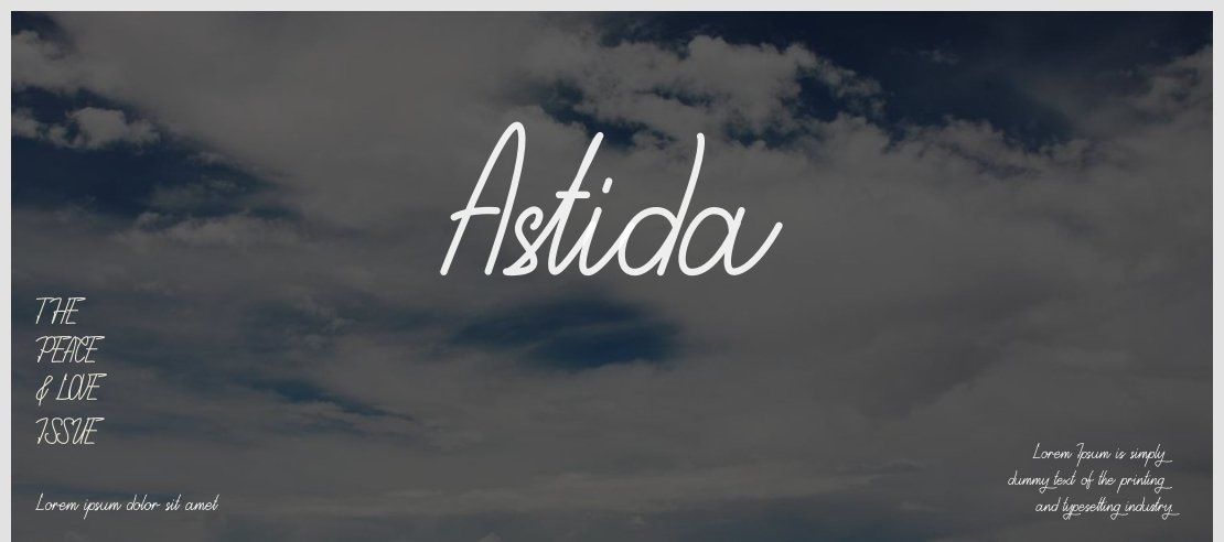 Astida Font