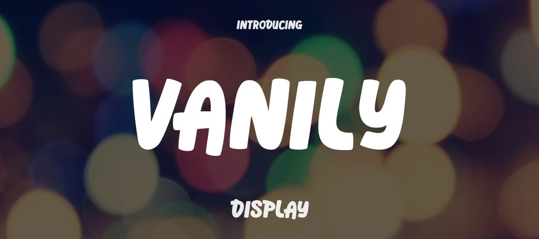 Vanily Font