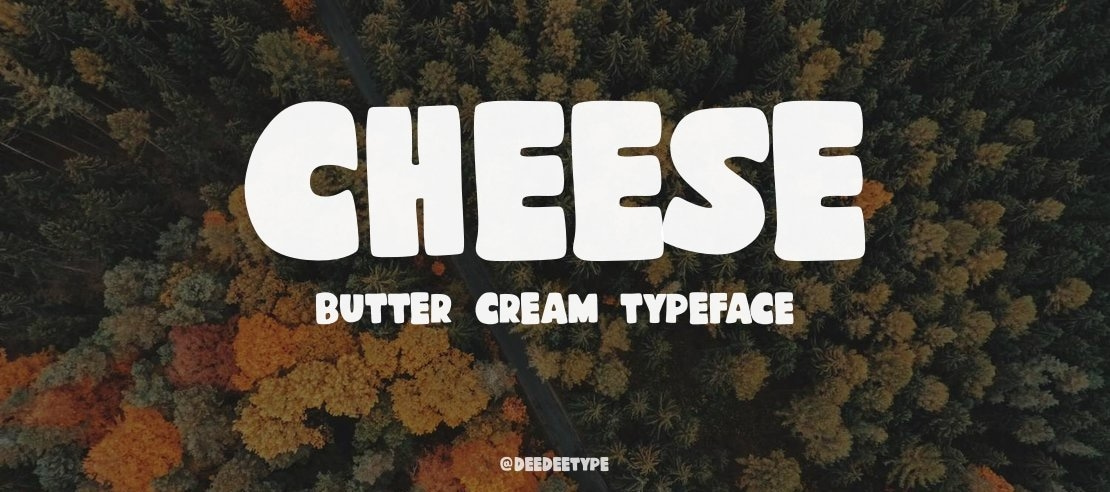 Cheese Butter Cream Font