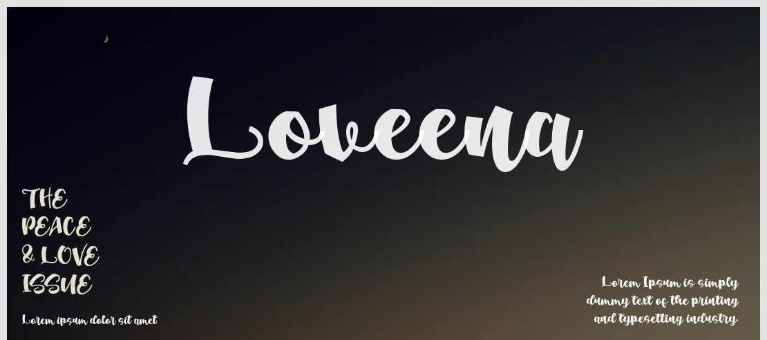 Loveena Font