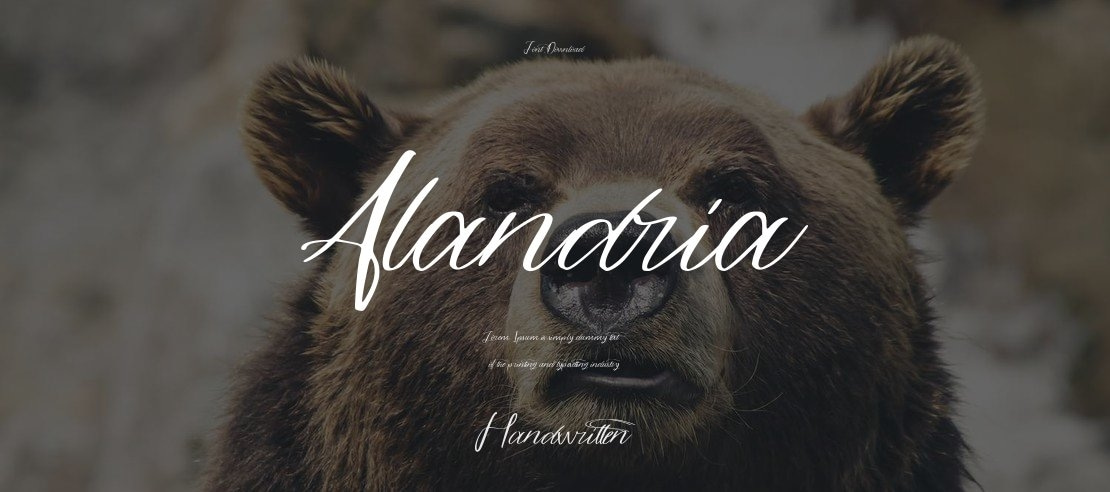 Alandria Font