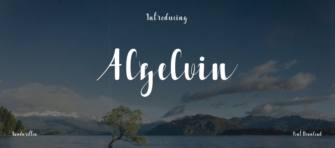 Alzelvin Font