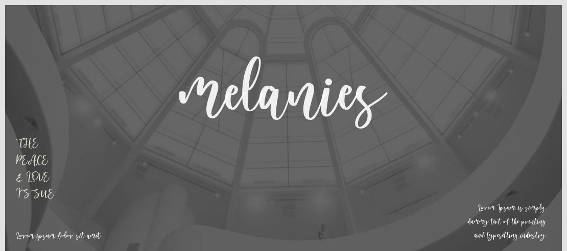 melanies Font