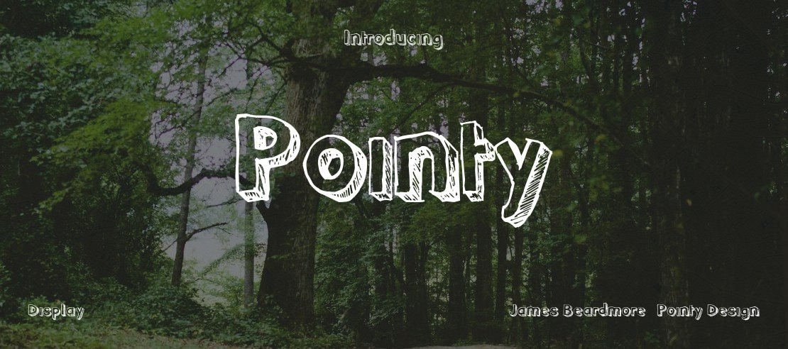 Pointy Font