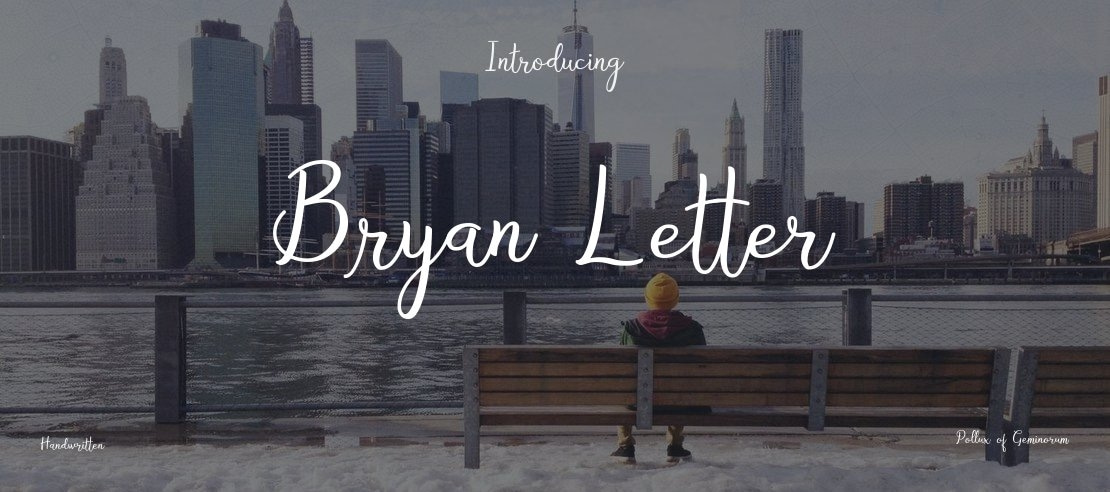 Bryan Letter Font