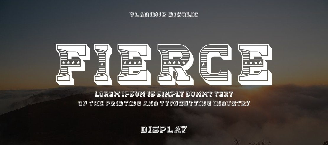 Fierce Font