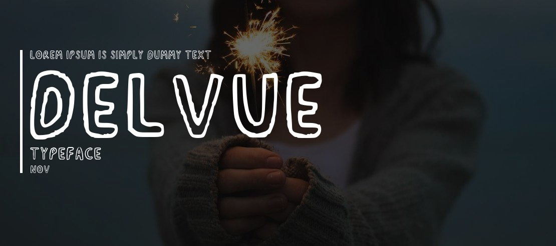 Delvue 3 Font