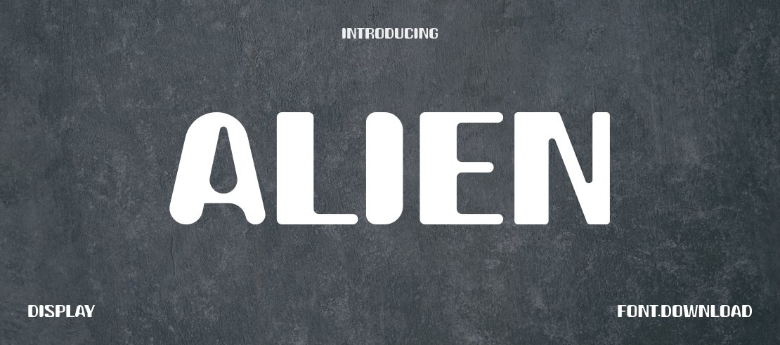 Alien Font
