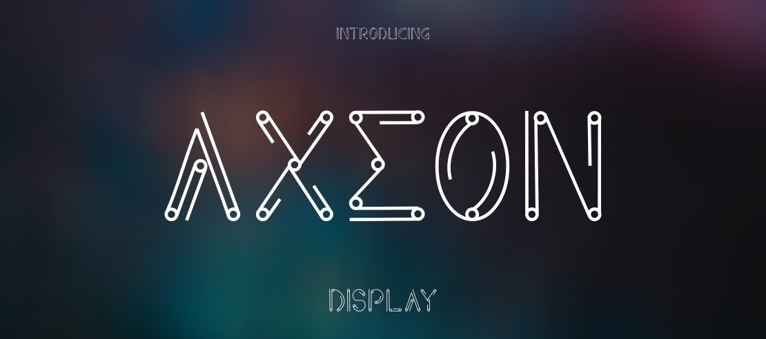 AXEON Font