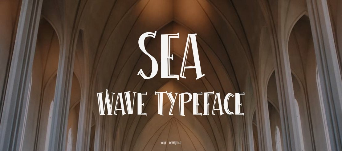 SEA WAVE Font