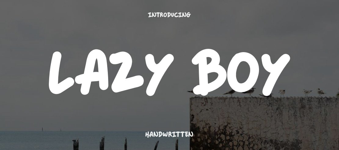 LAZY BOY Font