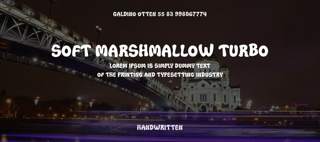 Soft Marshmallow Turbo Font