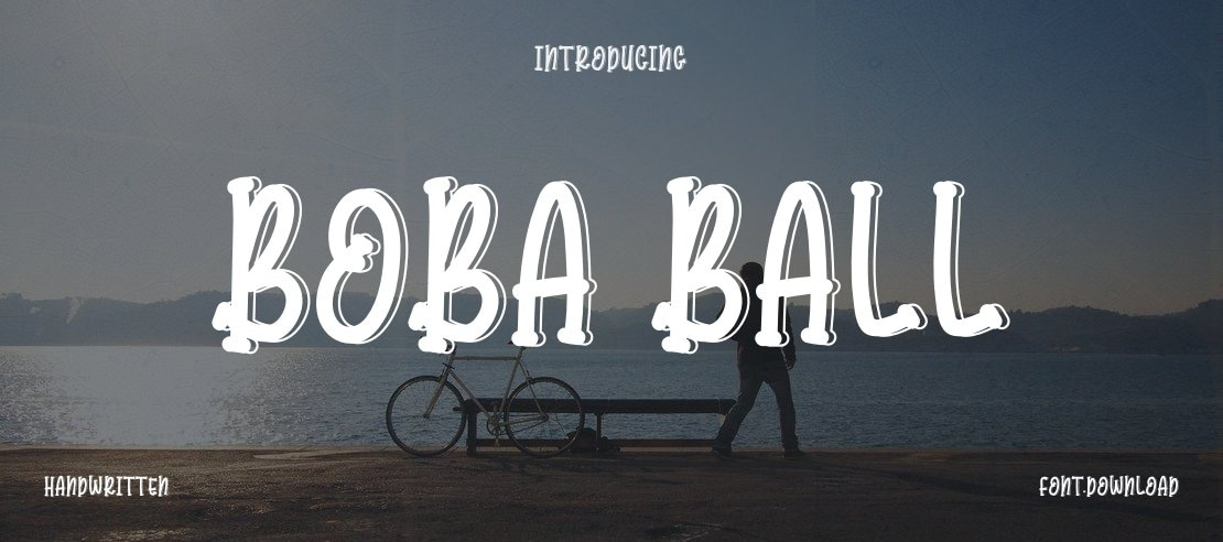 Boba Ball Font