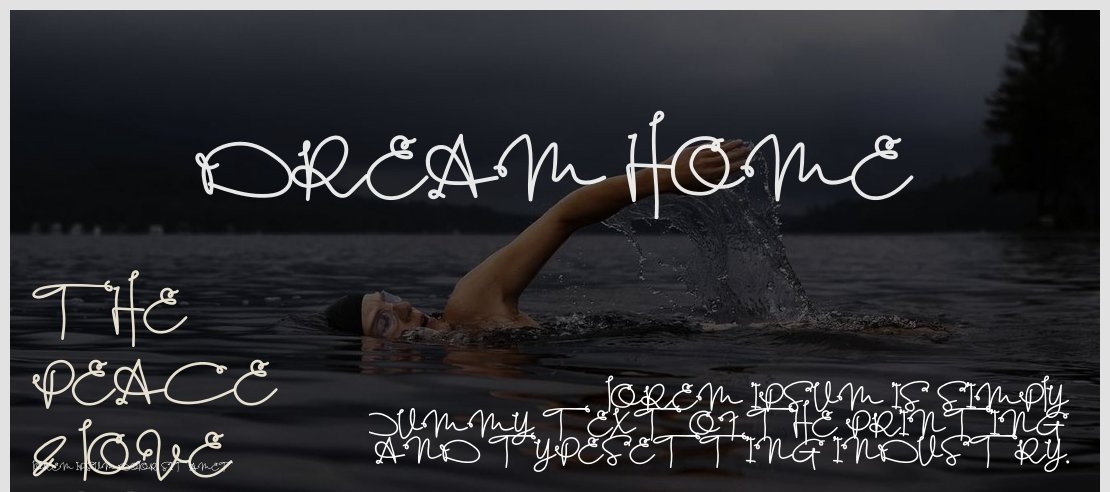 Dream Home Font