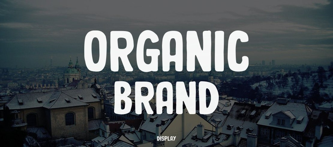 Organic Brand Font