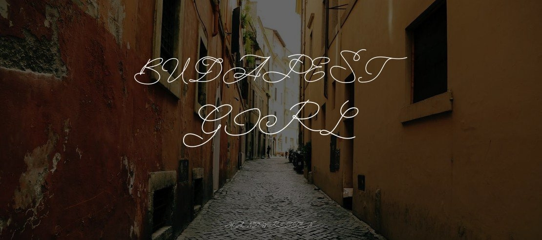 Budapest Girl Font