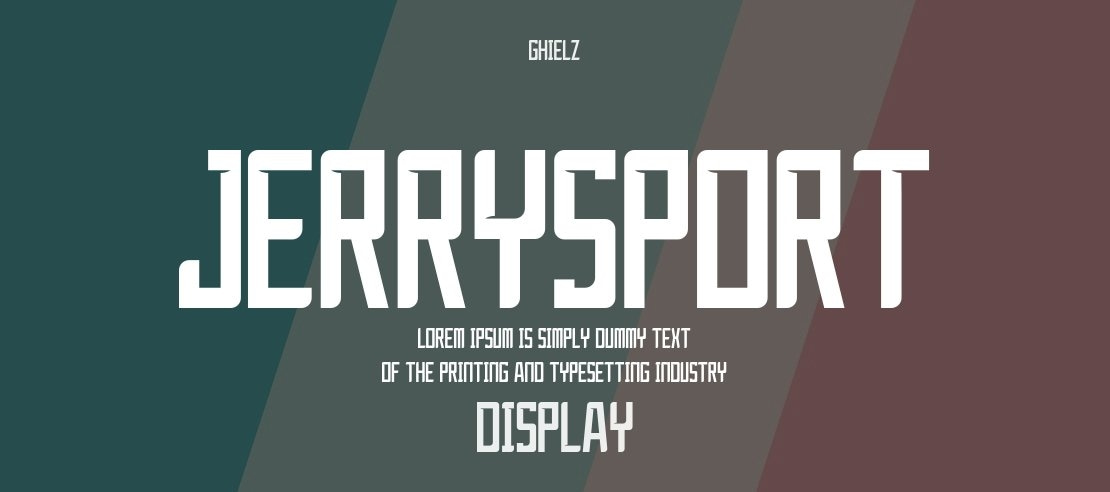 JerrySport Font Family