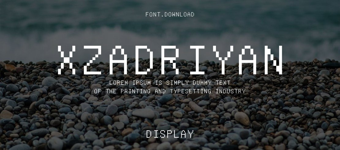 XZAdriyan Font