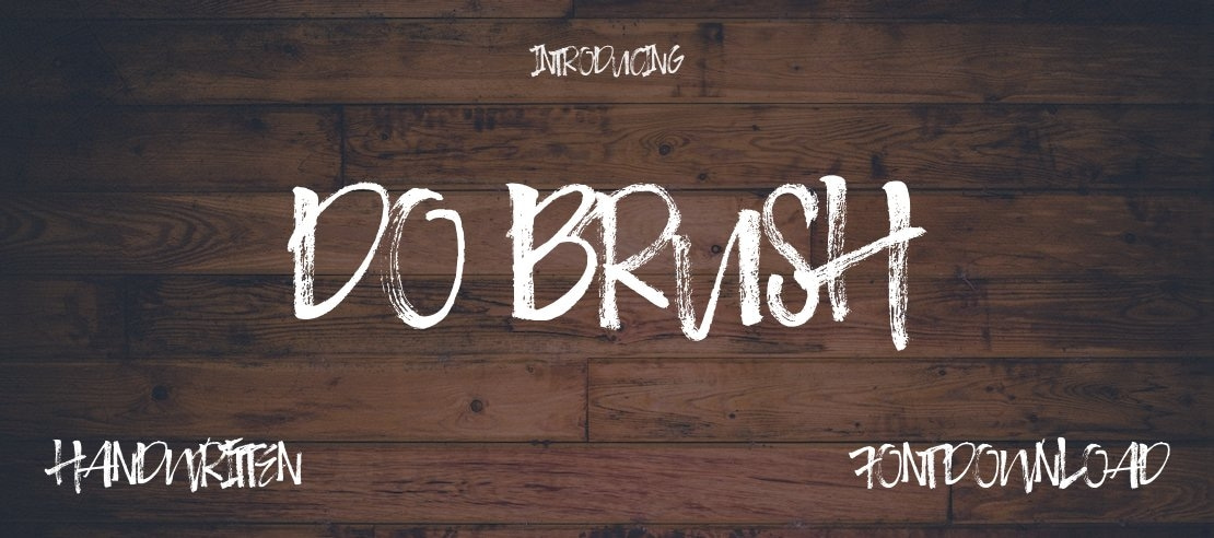 DO Brush Font