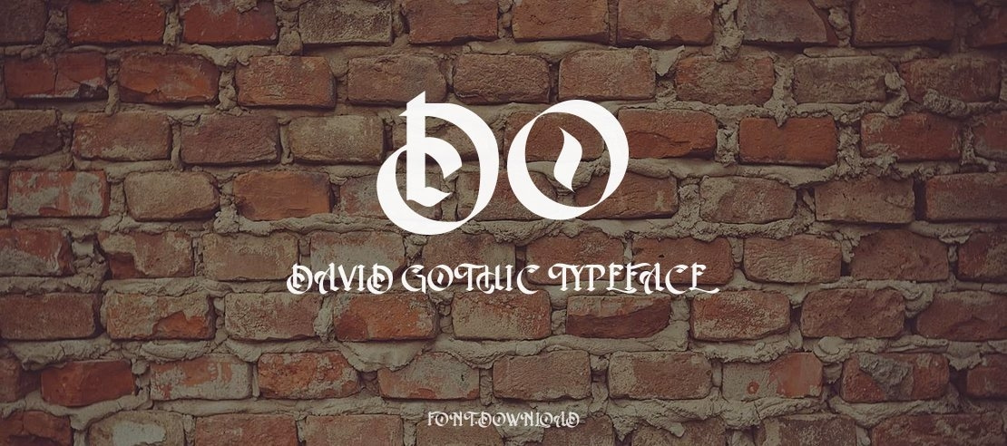 DO David Gothic Font Family