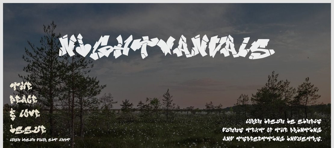 NIghtvandals Font