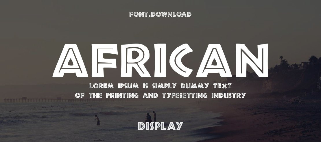 African Font