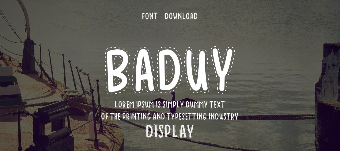 BADUY Font
