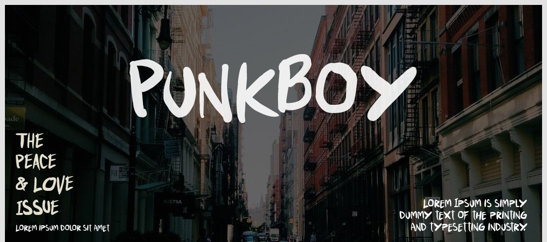 Punkboy Font Family