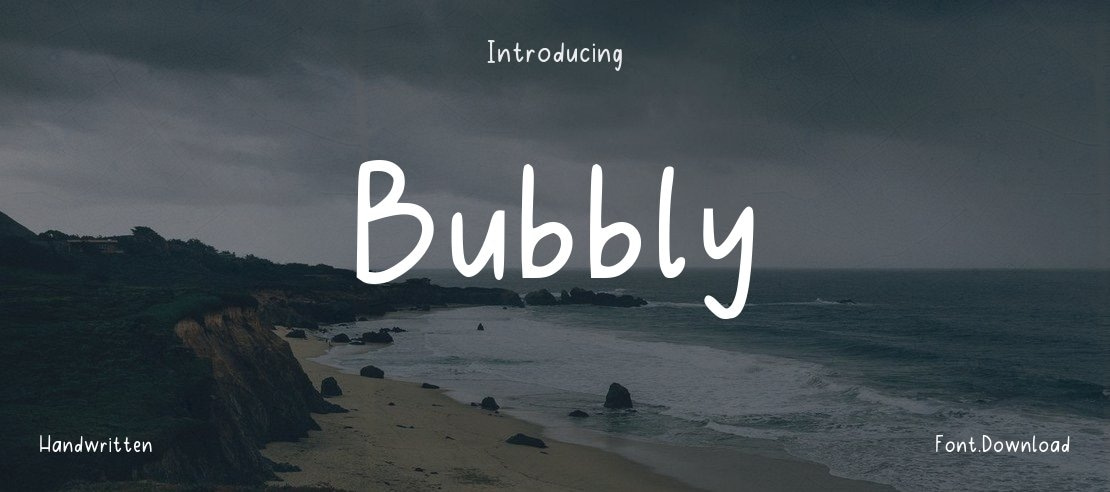 Bubbly Font