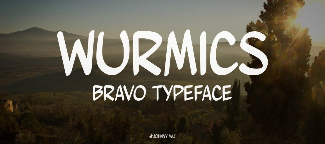 Wurmics Bravo Font