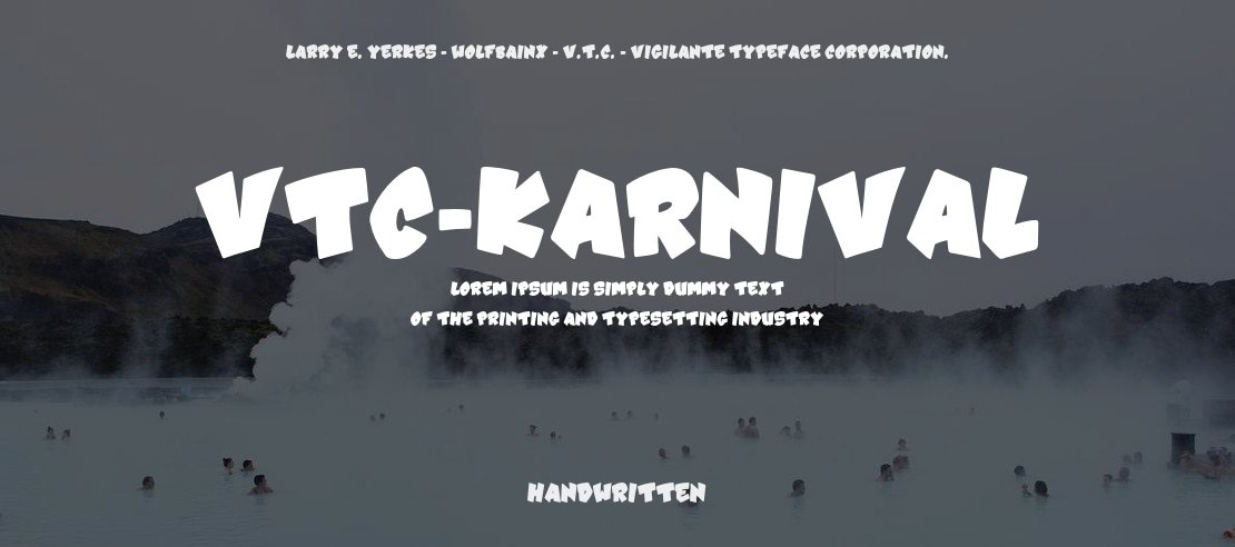 VTC-Karnival Font