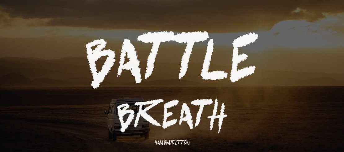 battle breath Font Family