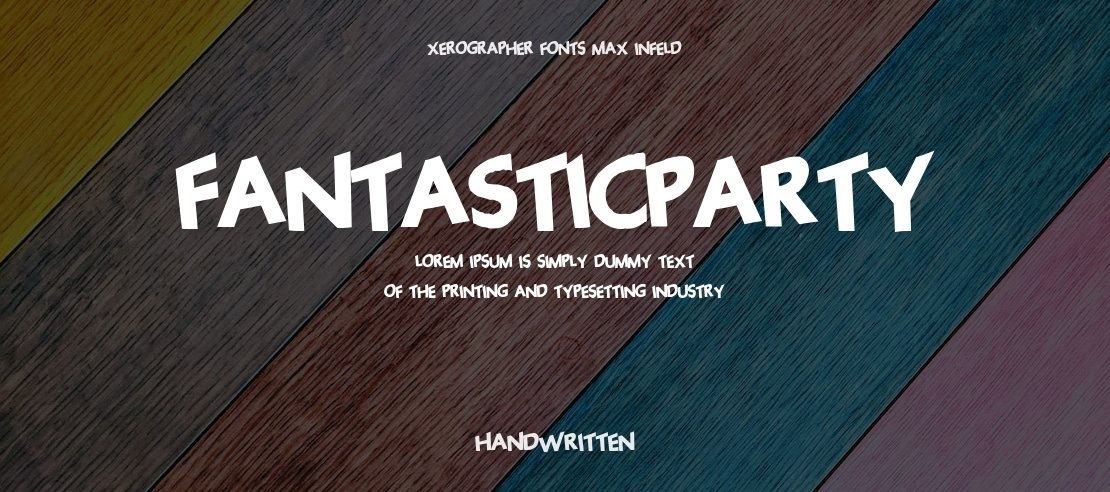 FantasticParty Font