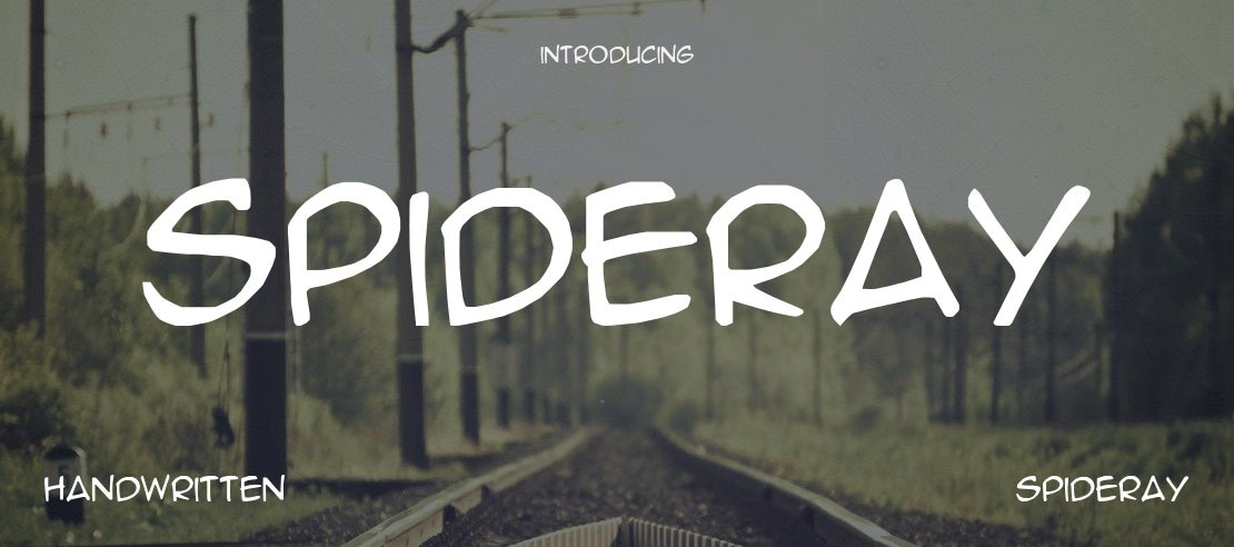 SpideRaY Font