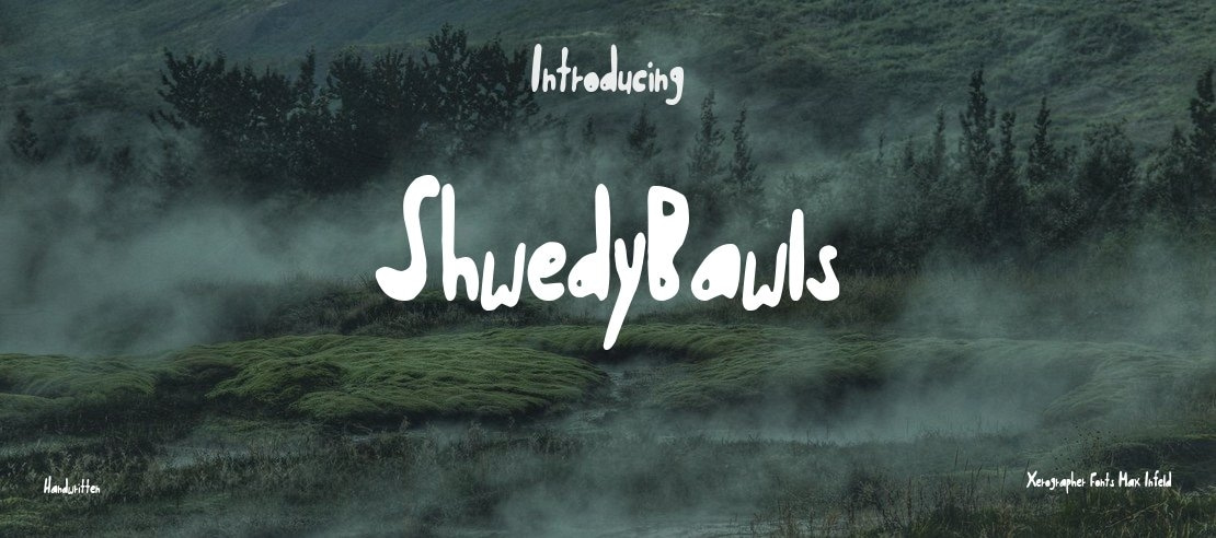 ShwedyBawls Font