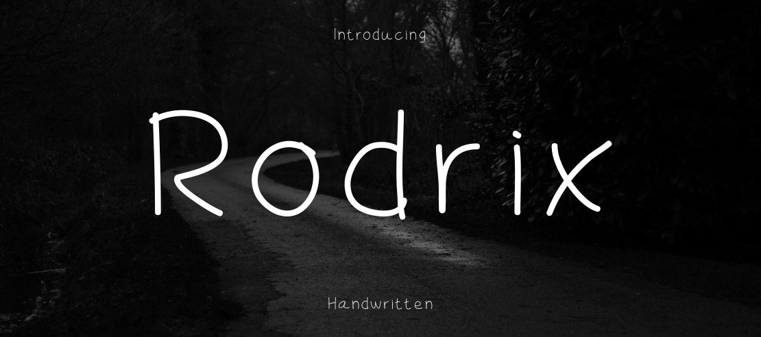 Rodrix Font