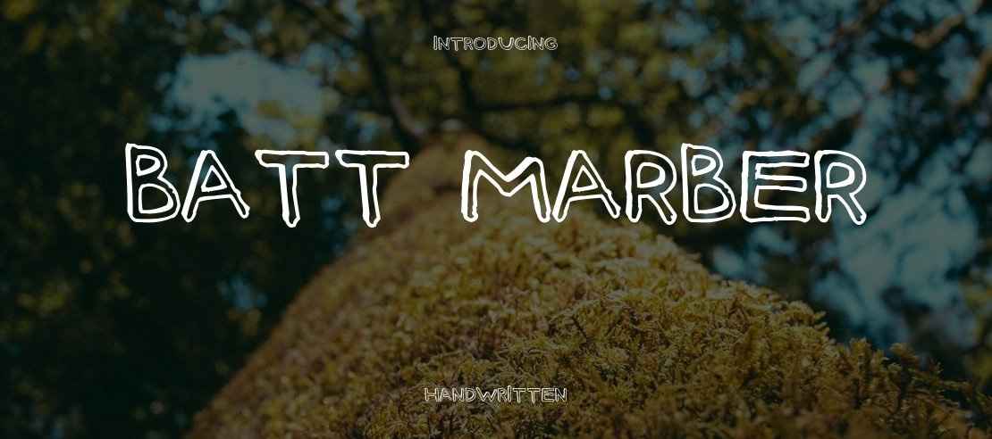 Batt Marber Font