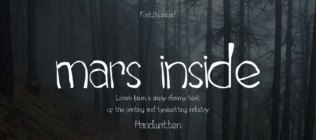 mars inside Font