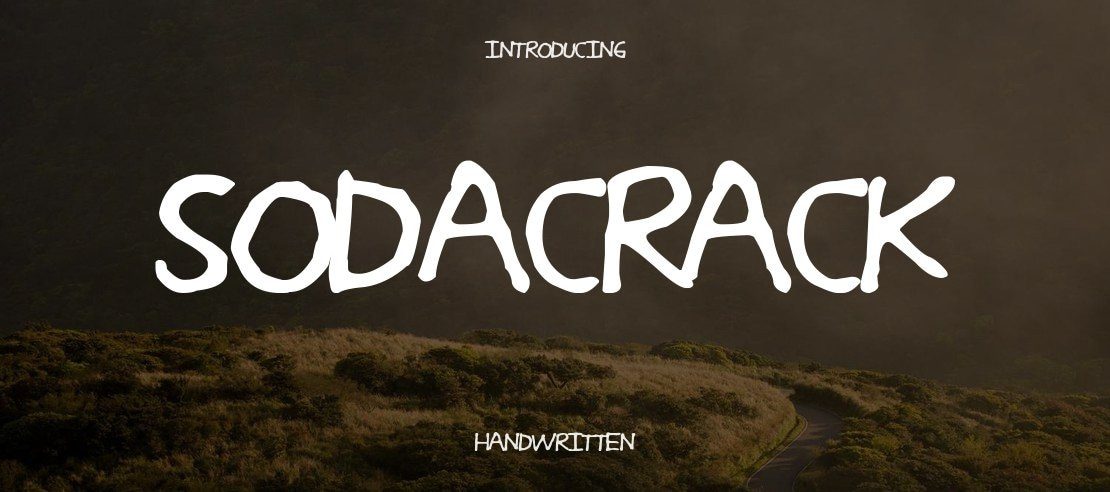 SodaCrack Font