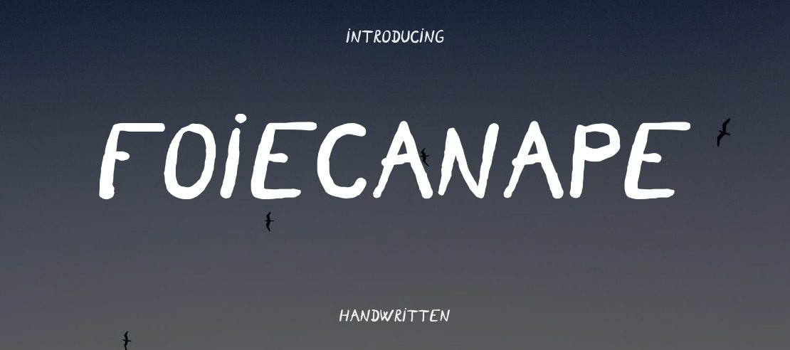 FoieCanape Font