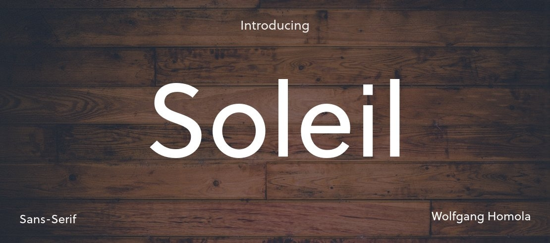 Soleil Font Family