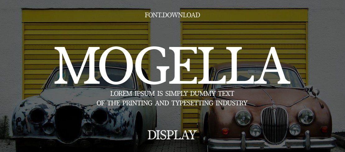 Mogella Font