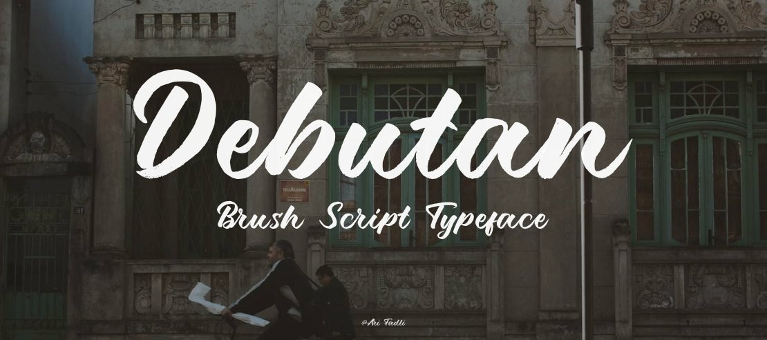 Debutan Brush Script Font