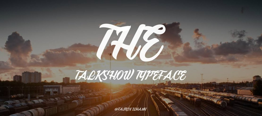 The Talkshow Font