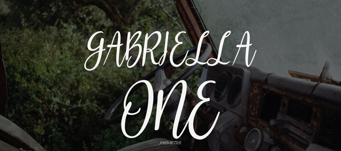 Gabriella One Font