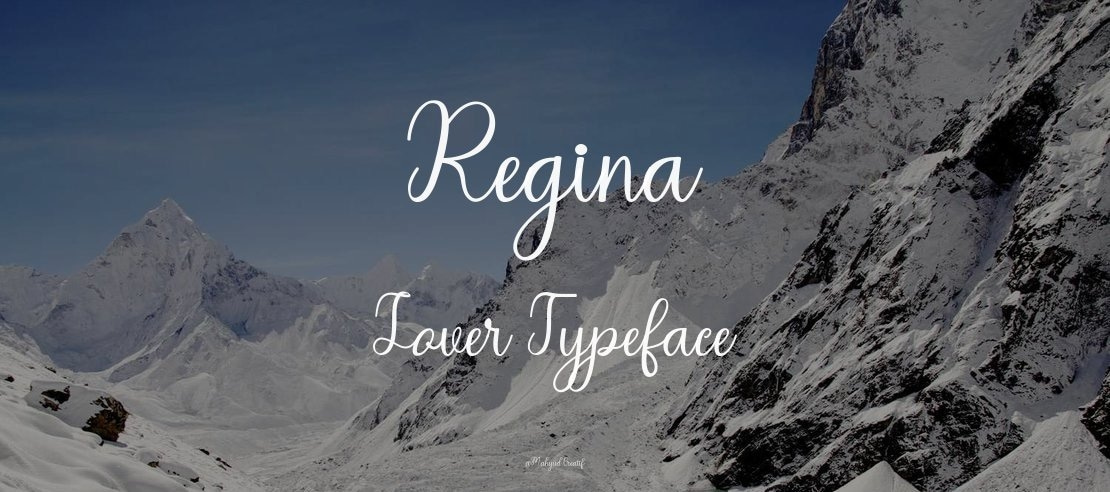 Regina Lover Font