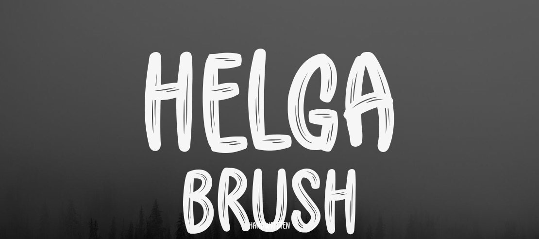 Helga Brush Font